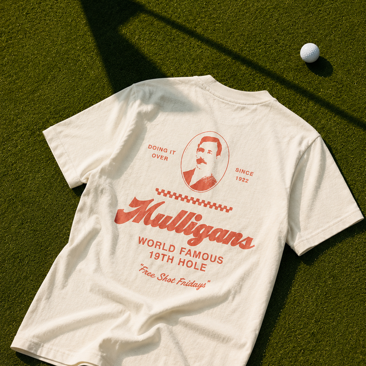 Mulligans T-Shirt - Ivory