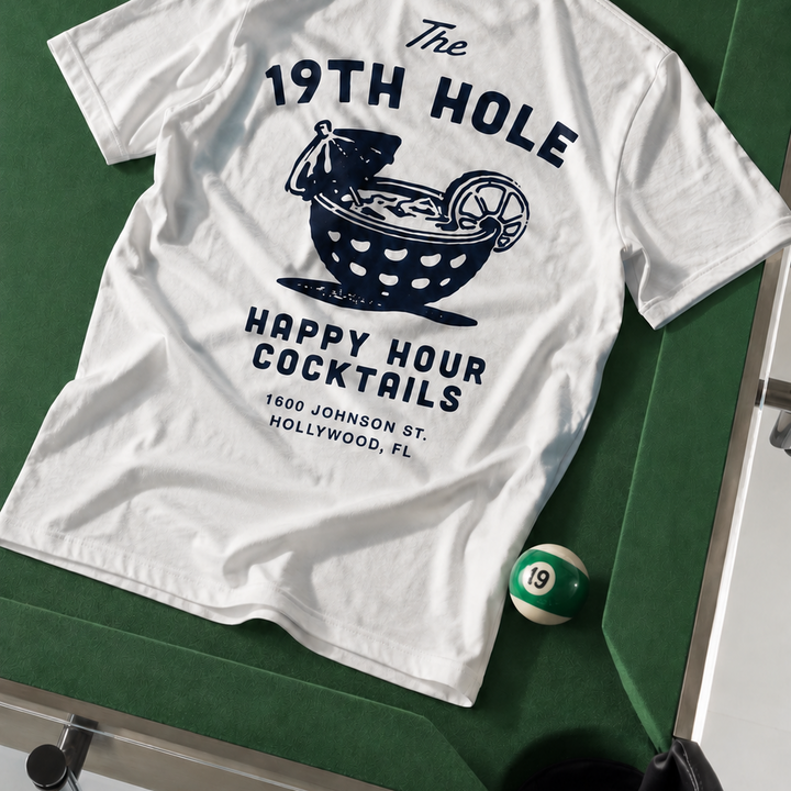19th Hole T-Shirt - White