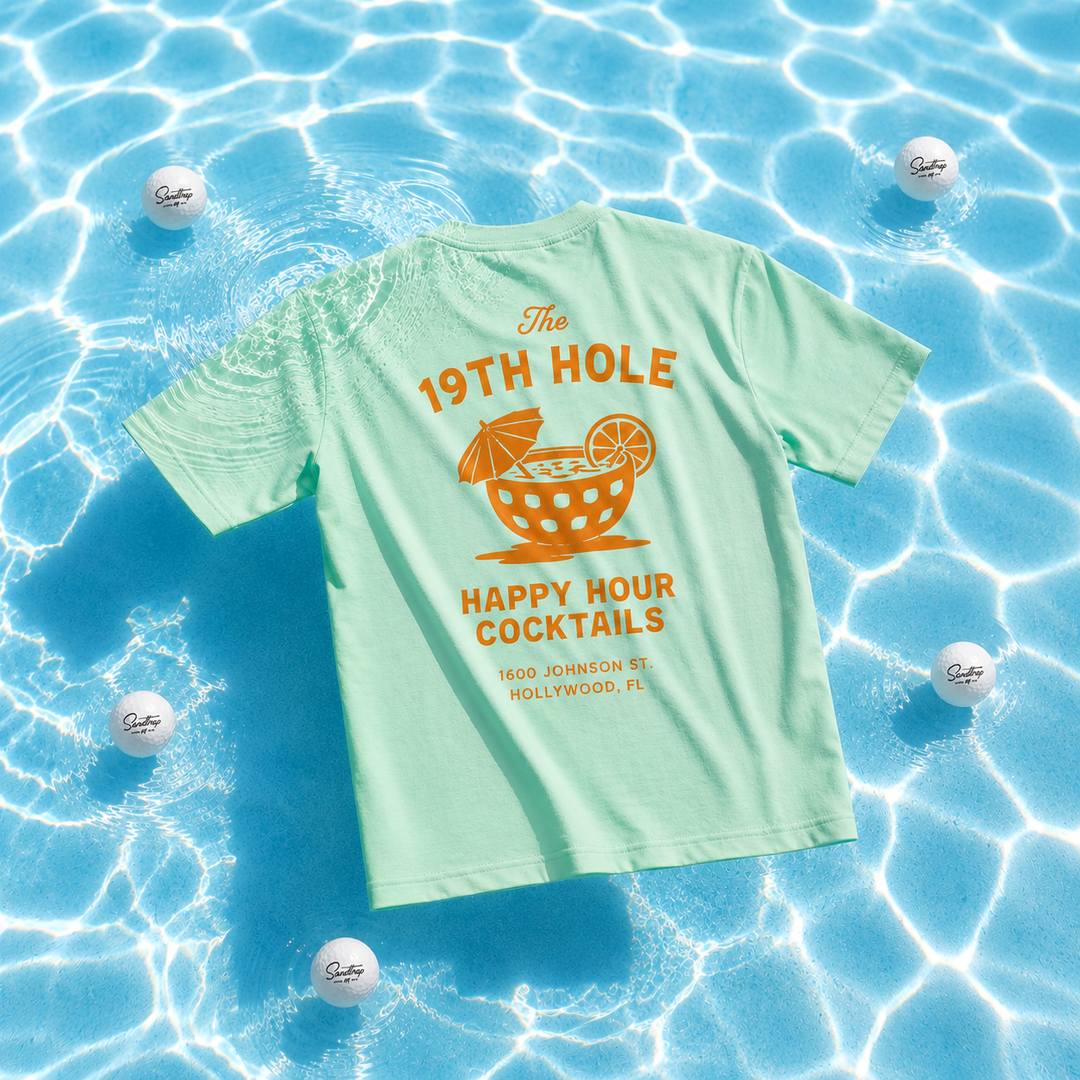 19th Hole T-Shirt - Island Reef
