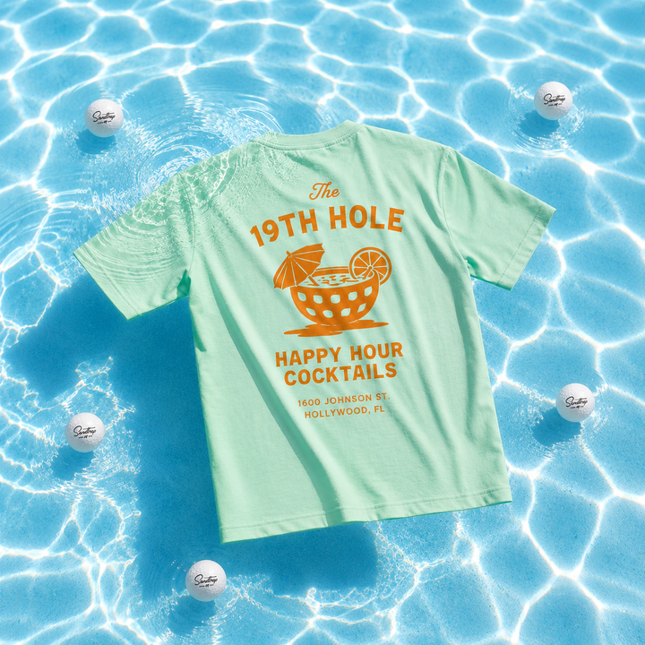 19th Hole T-Shirt - Island Reef